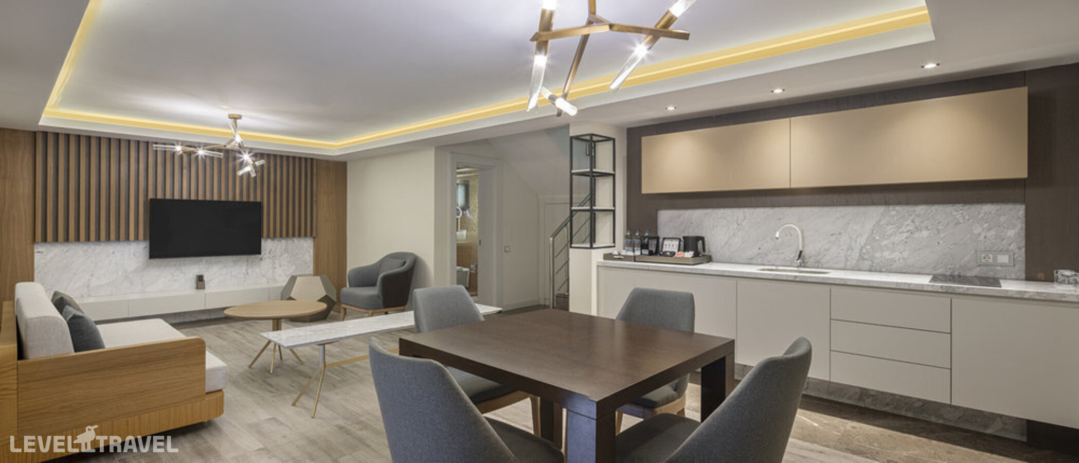 фотографии номера Люкс двухуровневый отеля Movenpick Resort Antalya Tekirova (Ex Royal Diwa Tekirova) в Турция(Текирова) - фото №3