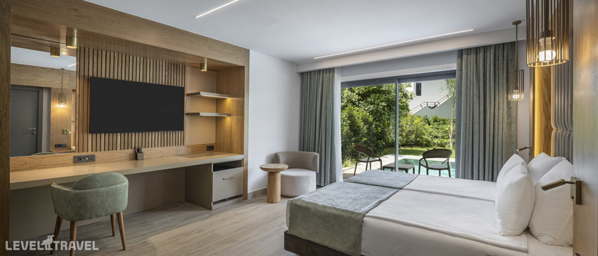 фотографии номера Семейный с выходом к бассейну отеля Movenpick Resort Antalya Tekirova (Ex Royal Diwa Tekirova) в Турция(Текирова) - фото №4