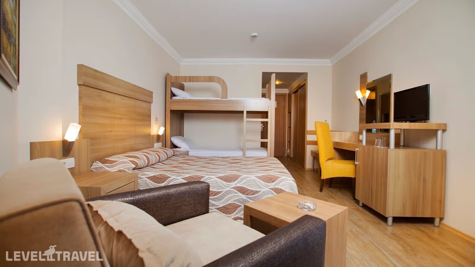 фотографии номера Семейный (двухъярусная кровать) отеля Club Side Coast Hotel в Турция(Чолаклы) - фото №1