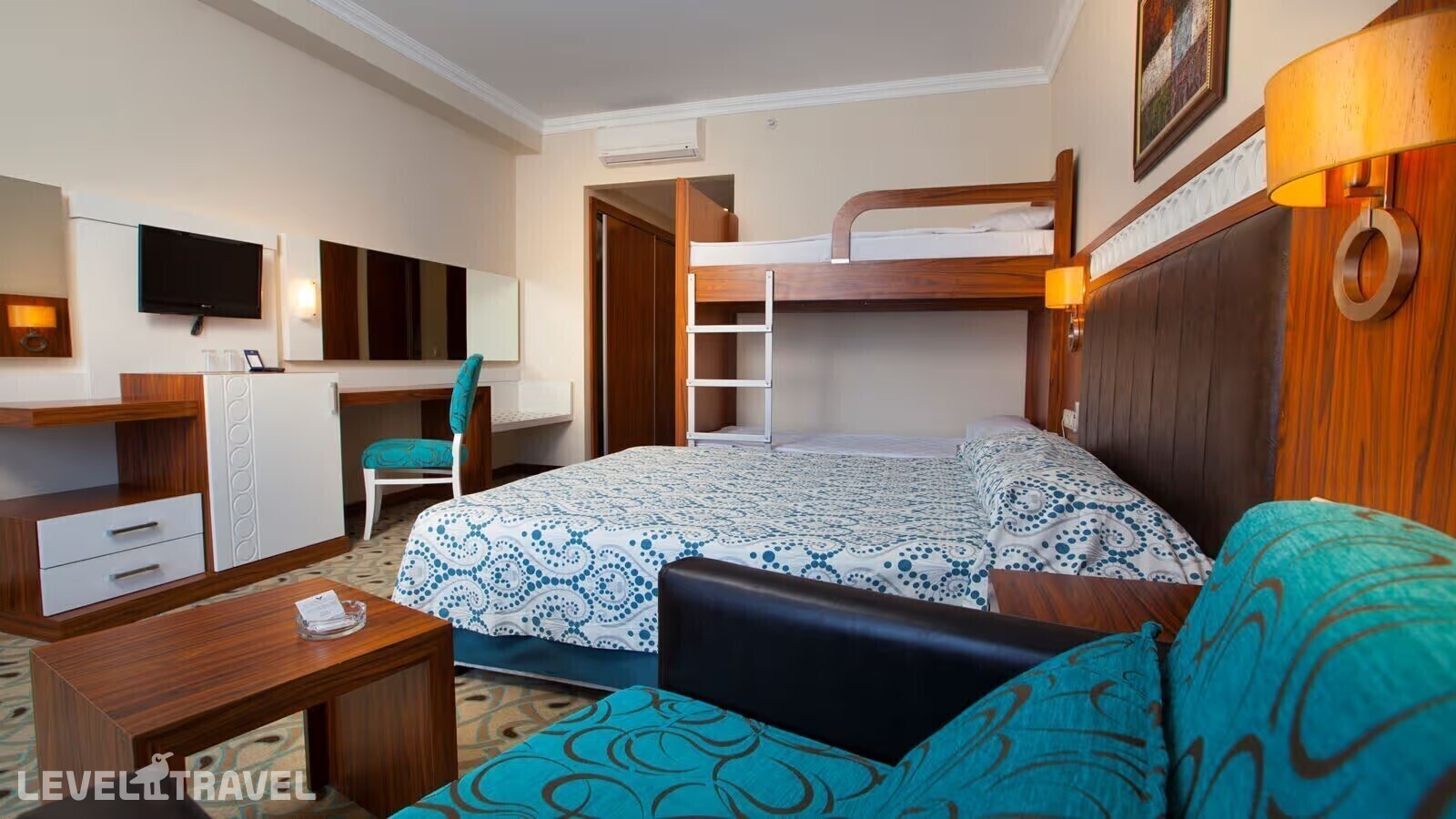 фотографии номера Семейный (двухъярусная кровать) отеля Club Side Coast Hotel в Турция(Чолаклы) - фото №4