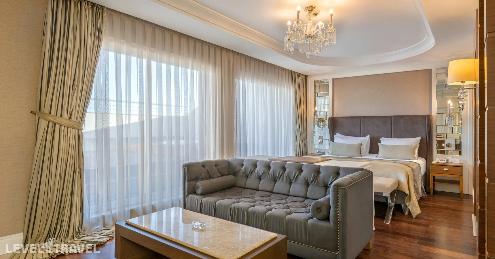 фотографии номера Люкс королевский отеля Dobedan Exclusive Hotel & Spa (Ex. Alva Donna Exclusive Hotel & Spa) в Турция(Богазкент) - фото №6