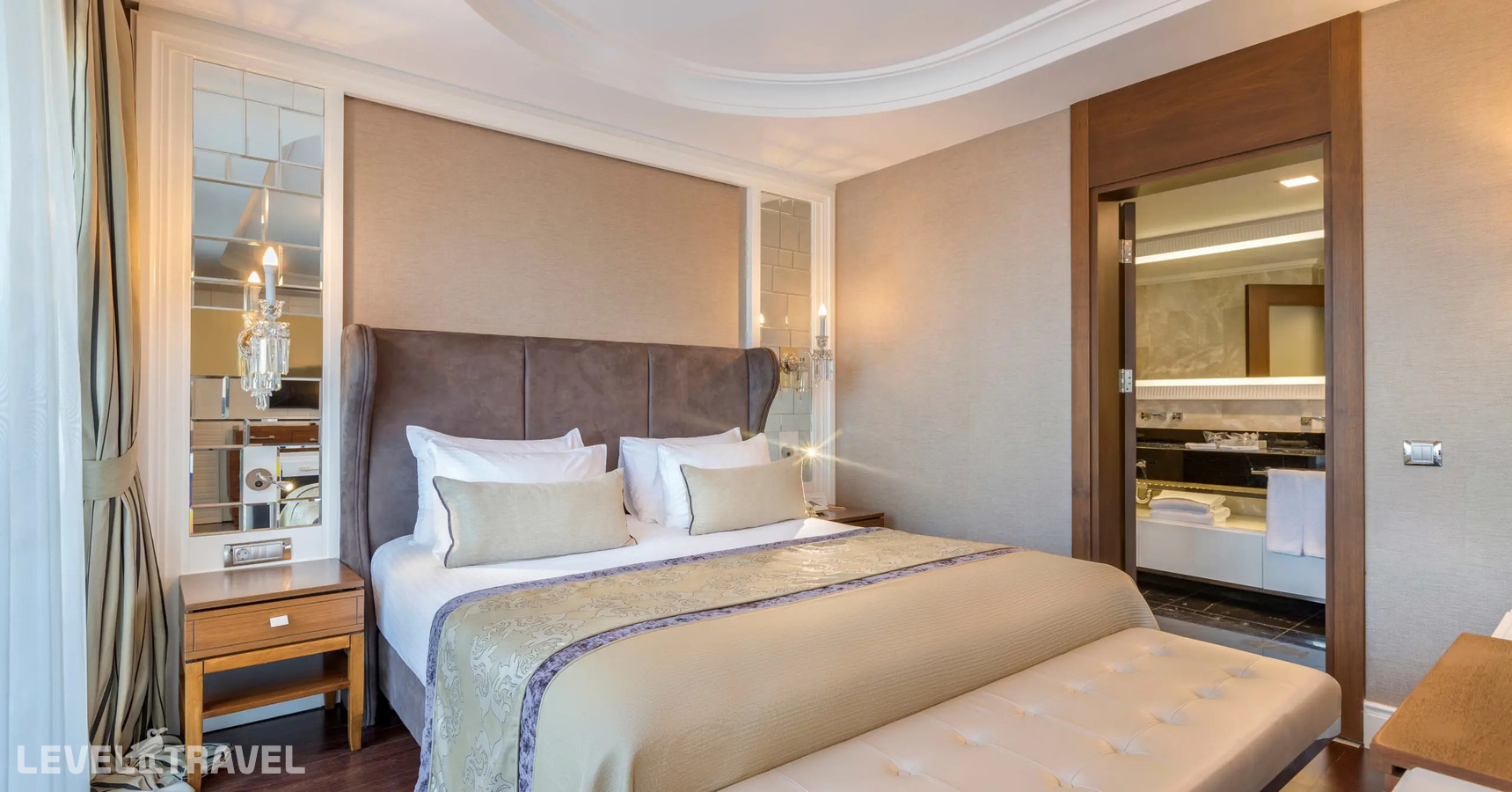 фотографии номера Люкс королевский отеля Dobedan Exclusive Hotel & Spa (Ex. Alva Donna Exclusive Hotel & Spa) в Турция(Богазкент) - фото №5