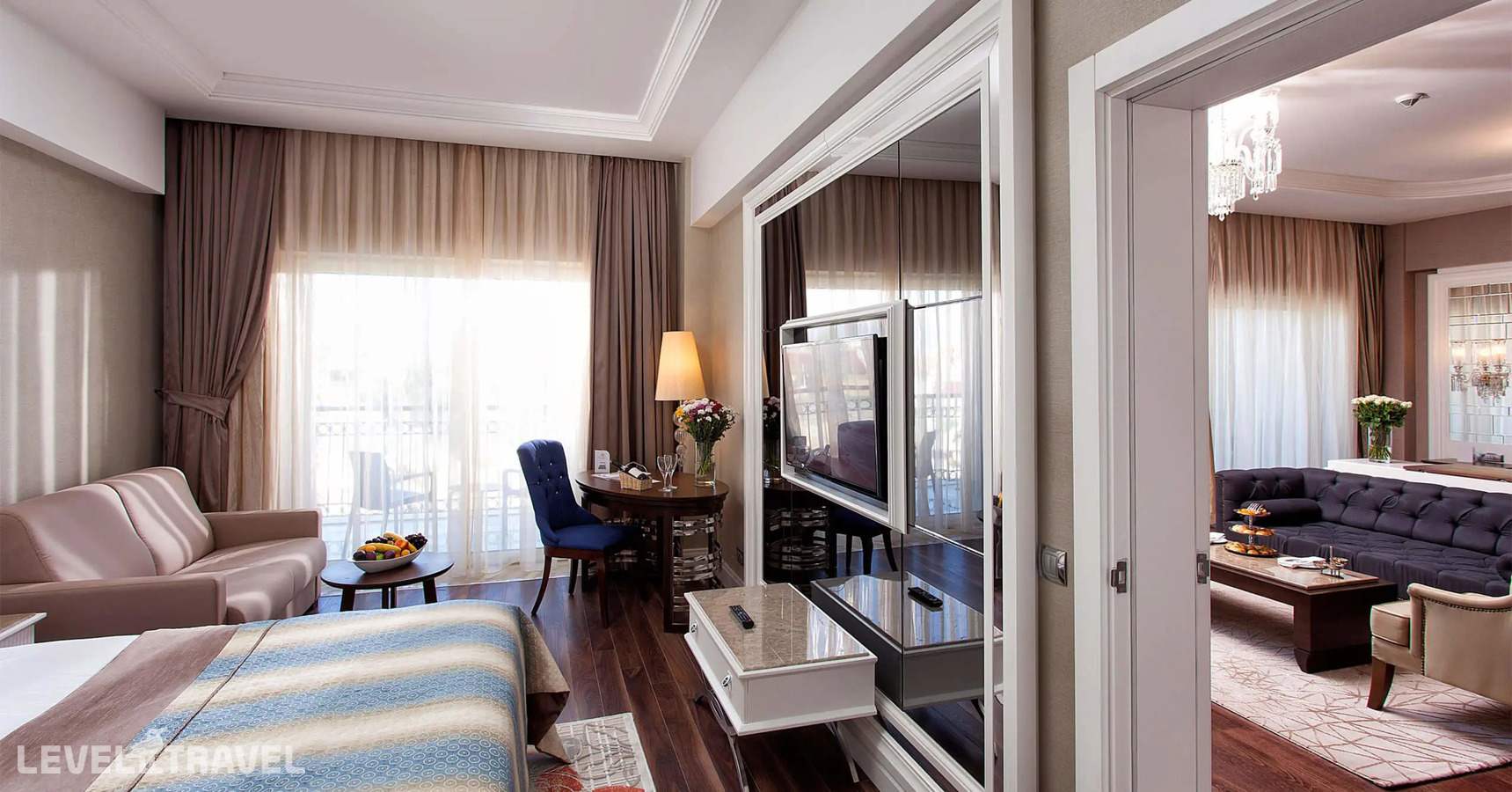 фотографии номера Люкс королевский отеля Dobedan Exclusive Hotel & Spa (Ex. Alva Donna Exclusive Hotel & Spa) в Турция(Богазкент) - фото №2