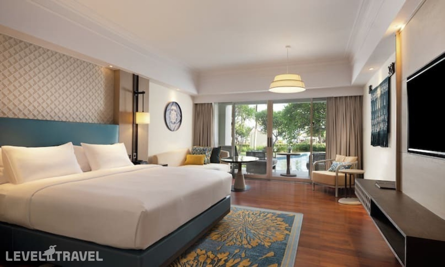 фотографии номера Представительский с видом на лагуну отеля Hilton Bali Resort (Ex. Grand Nikko Bali) в Индонезия(Нуса Дуа) - фото №1