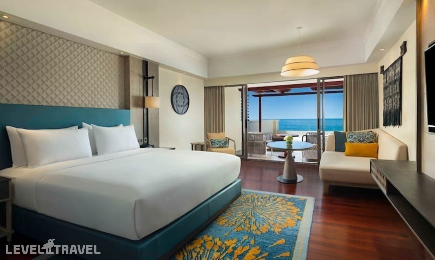 фотографии номера Люкс с видом на океан (1 спальня) отеля Hilton Bali Resort (Ex. Grand Nikko Bali) в Индонезия(Нуса Дуа) - фото №1