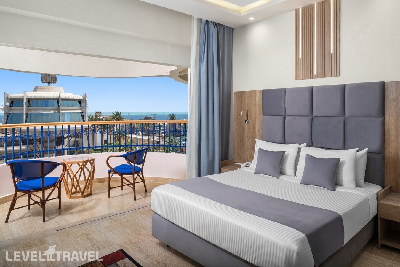 фотографии номера Полулюкс с видом на бассейн отеля Seagull Beach Resort в Египет(Хургада (город)) - фото №2