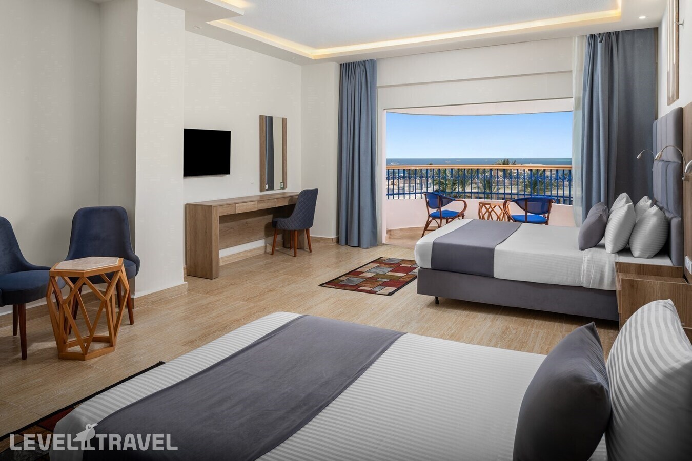 фотографии номера Полулюкс с видом на бассейн отеля Seagull Beach Resort в Египет(Хургада (город)) - фото №1