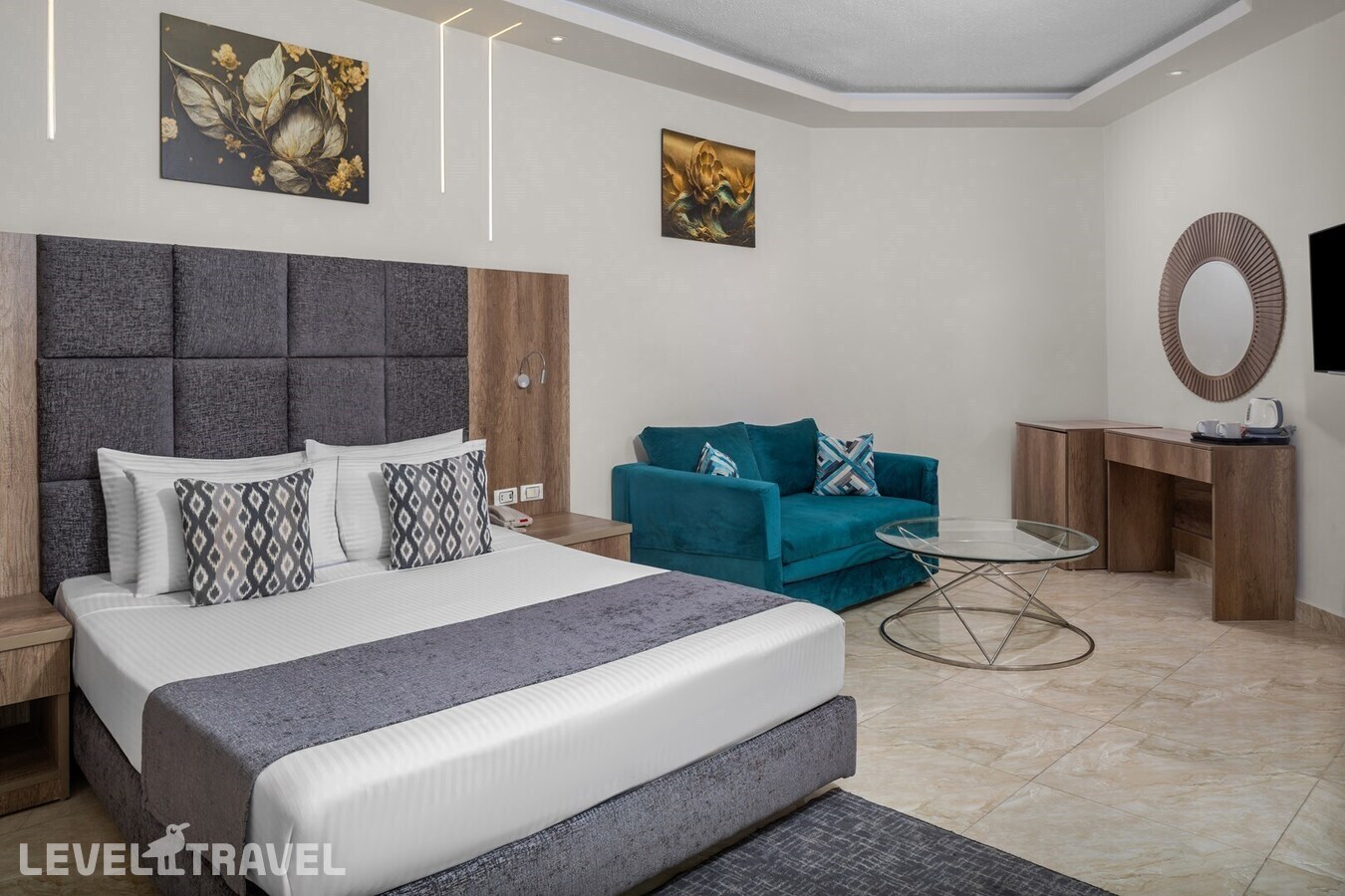 фотографии номера Улучшенный с видом на бассейн/боковым на море отеля Seagull Beach Resort в Египет(Хургада (город)) - фото №2
