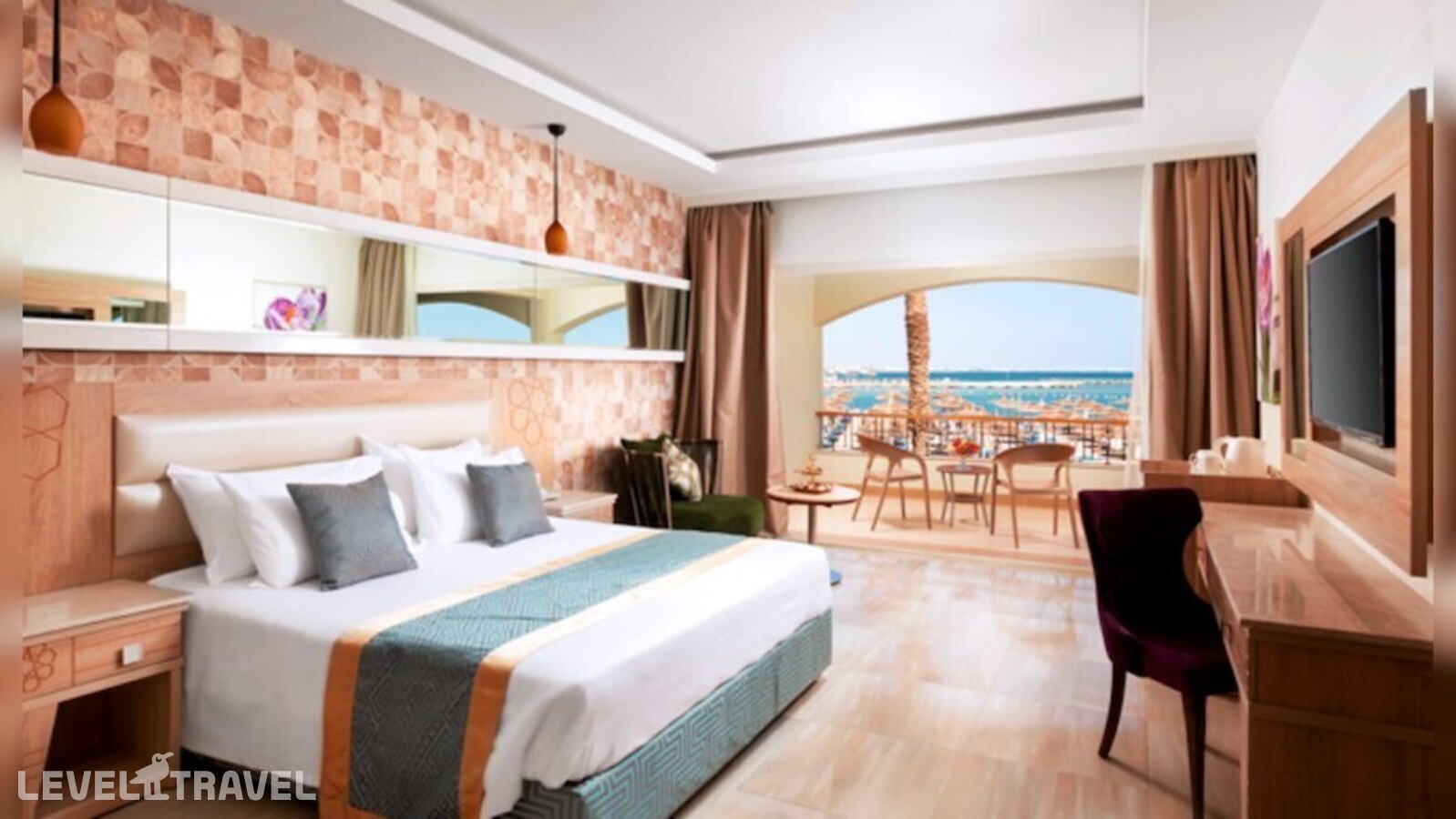 фотографии номера Люкс с джакузи отеля Pickalbatros Dana Beach Resort Hurghada в Египет(Хургада (город)) - фото №2