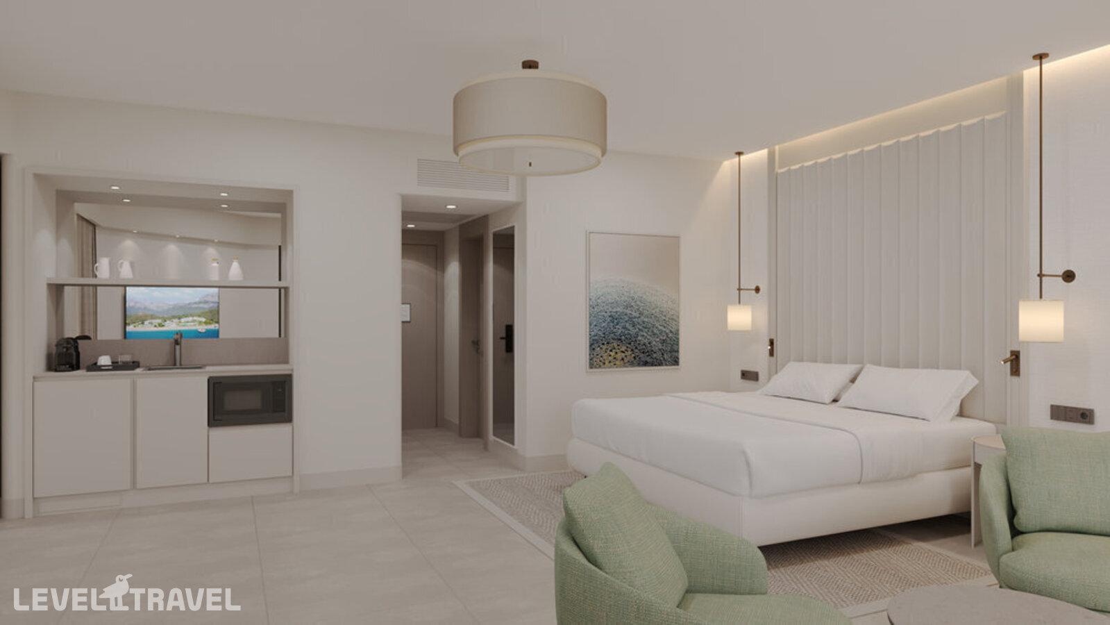 фотографии номера Улучшенный угловой люкс (здание у парка) отеля Mirage Park Resort (Ex. Majesty Mirage Park Resort) в Турция(Гёйнюк) - фото №2