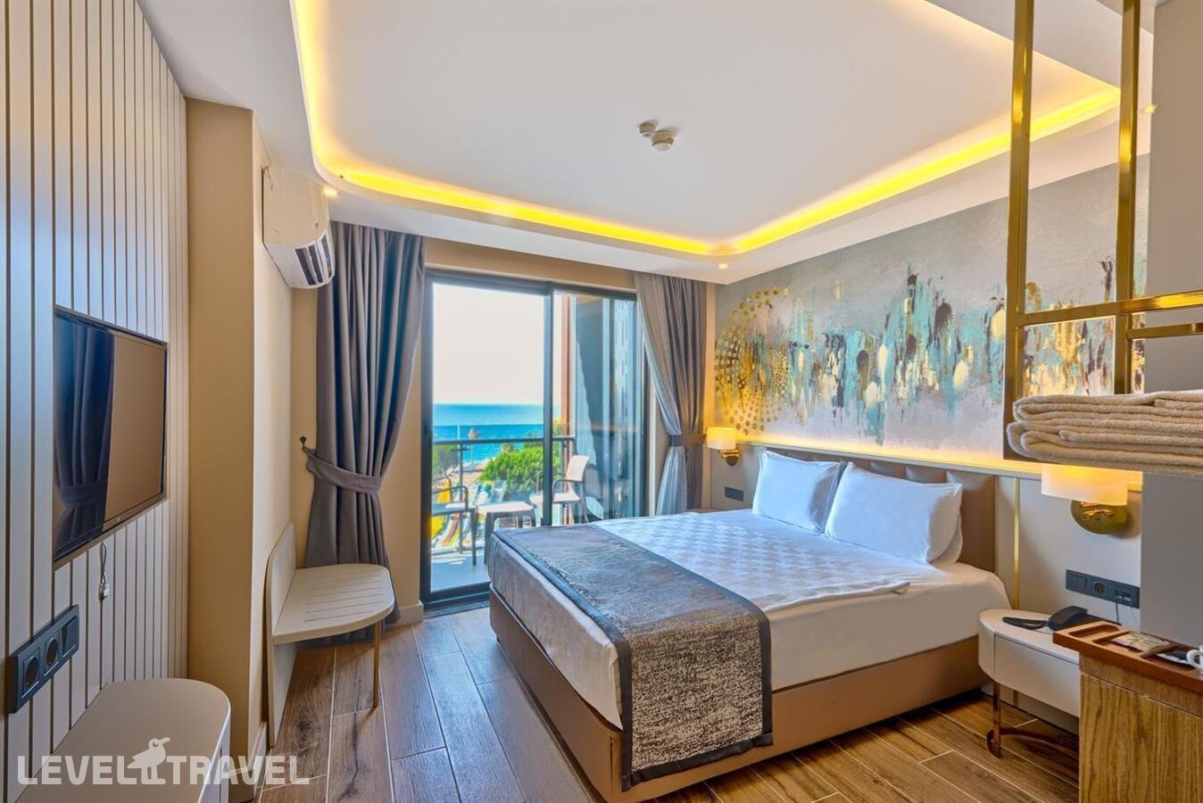 фотографии номера Стандартный с видом на море отеля Seaphoria Beach Resort в Турция(Окурджалар) - фото №2