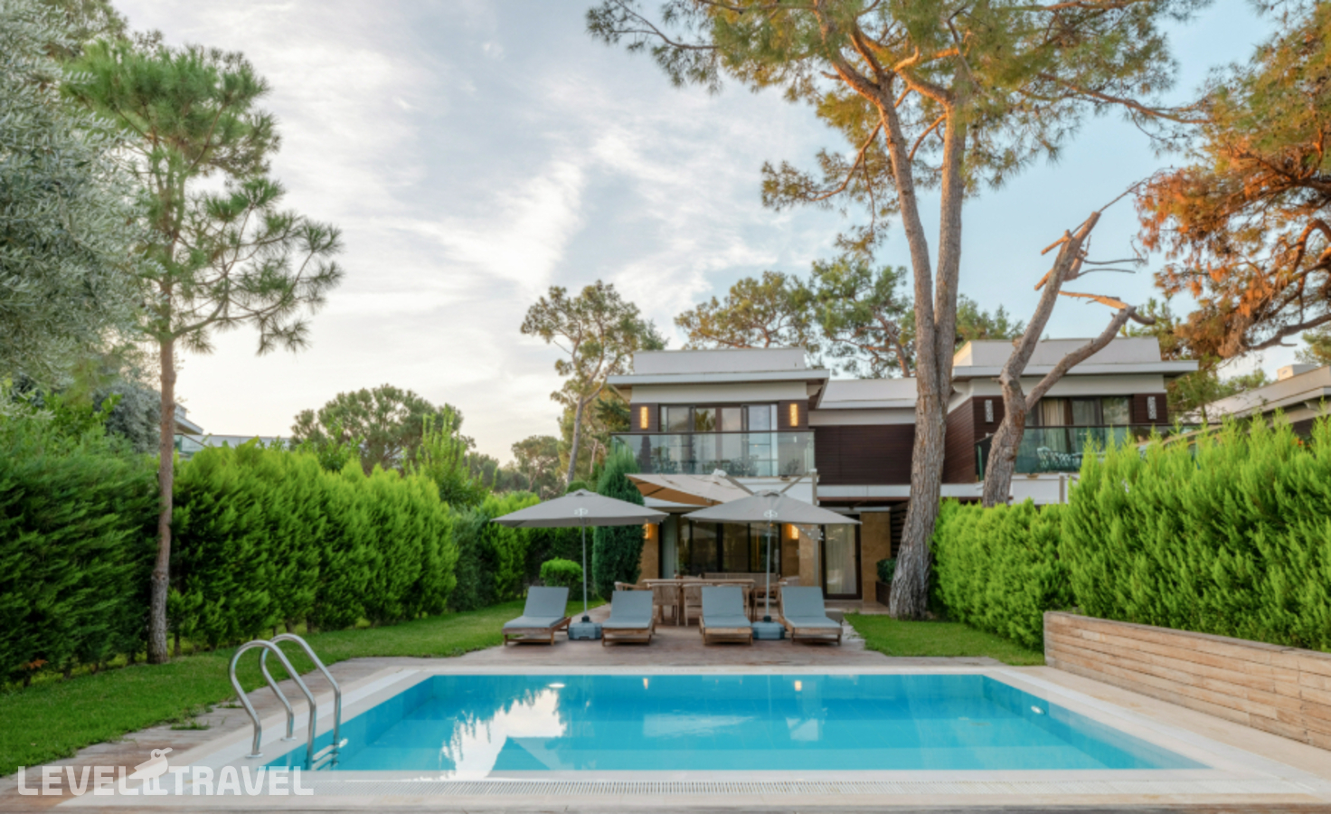 фотографии номера Королевская вилла с бассейном отеля Nirvana Mediterranean Excellence в Турция(Бельдиби) - фото №17