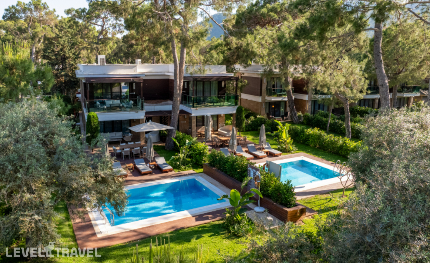 фотографии номера Королевская вилла с бассейном отеля Nirvana Mediterranean Excellence в Турция(Бельдиби) - фото №27