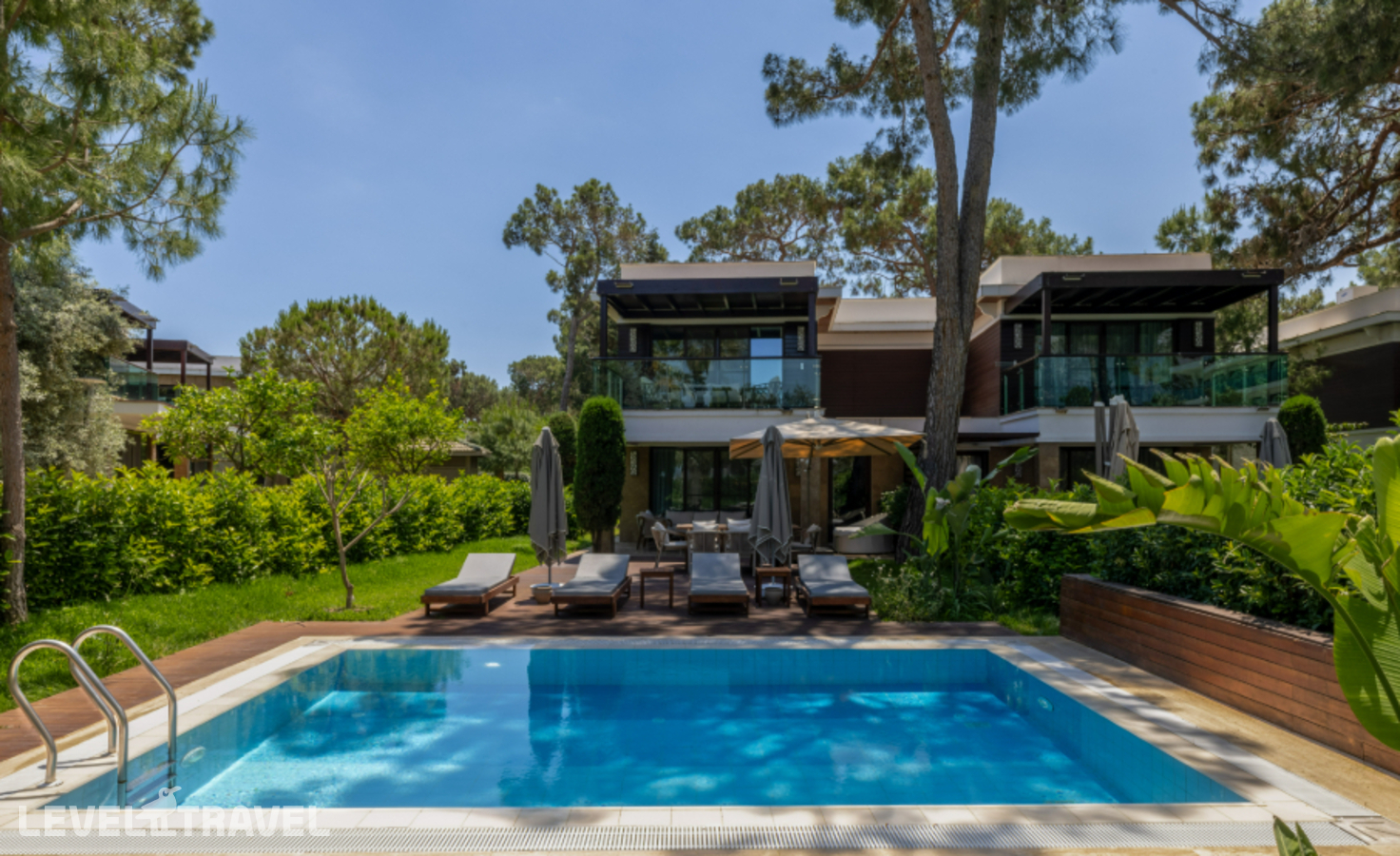 фотографии номера Королевская вилла с бассейном отеля Nirvana Mediterranean Excellence в Турция(Бельдиби) - фото №15