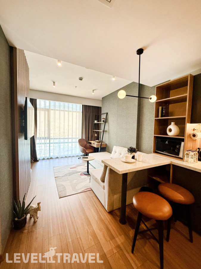 фотографии номера Люкс роскошный отеля Residence Inn By Marriott Istanbul Atasehir в Турция(Аташехир) - фото №1