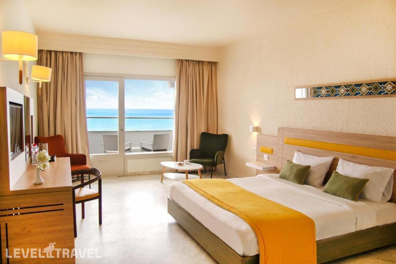 фотографии номера Стандартный с видом на море отеля Club Novostar Sol Azur Beach Congress (Ex.Sol Azur Beach Congres) в Тунис(Хаммамет) - фото №1