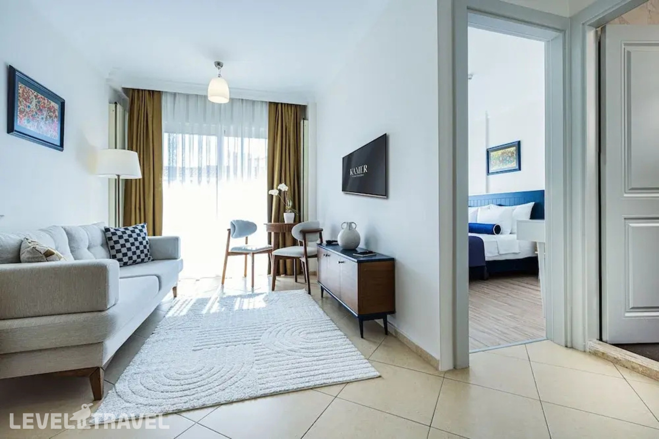 фотографии номера Люкс роскошный отеля Kamer Suites & Hotel в Турция(Чешме) - фото №1