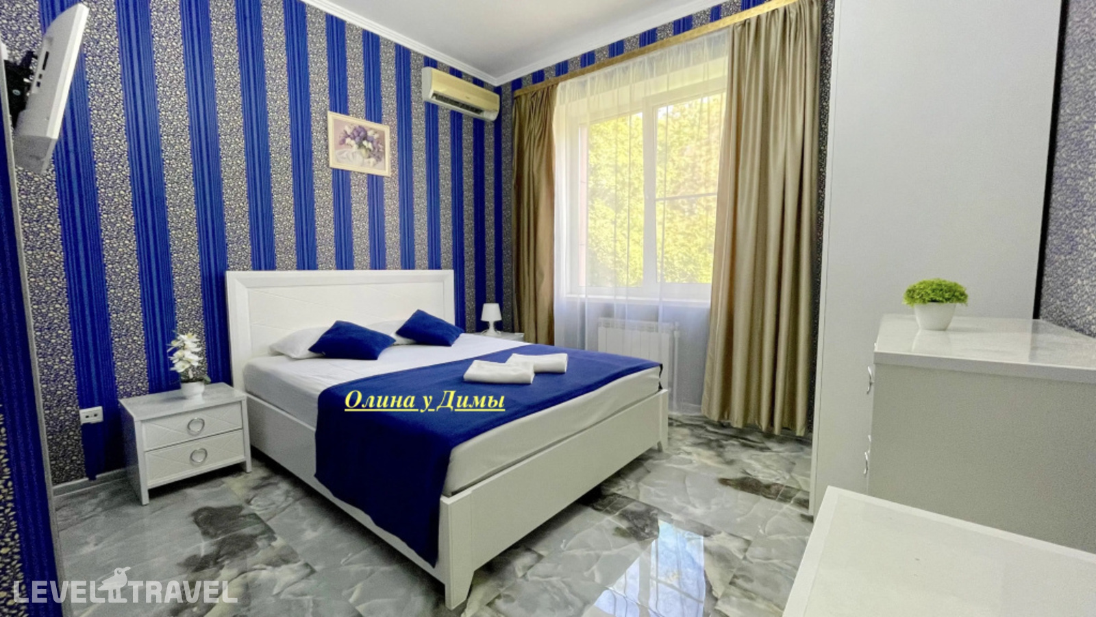 Трёхместный номер Comfort с балконом и с частичным видом на море — фото 6