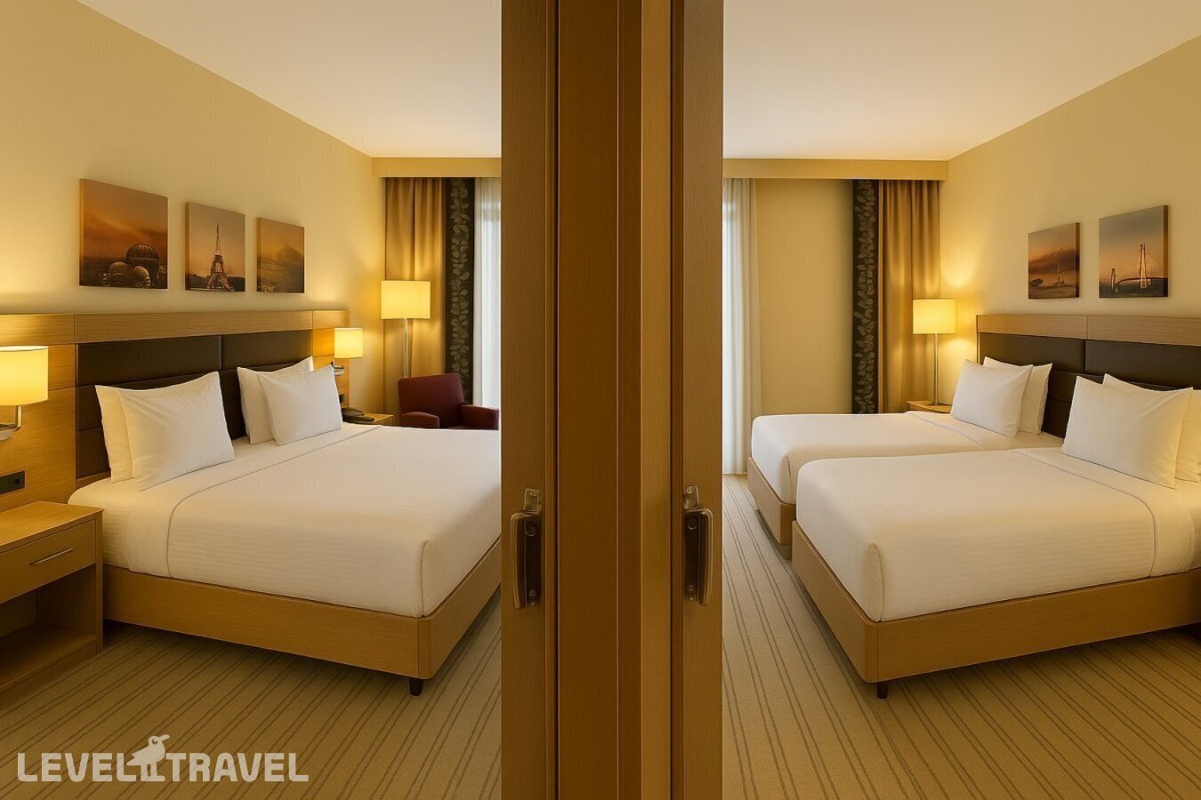 фотографии номера Смежный номер с видом на окрестности отеля Dosso Dossi Hotels Golden Horn (Eх. Hilton Garden Inn Golden Horn) в Турция(Бейоглу) - фото №3