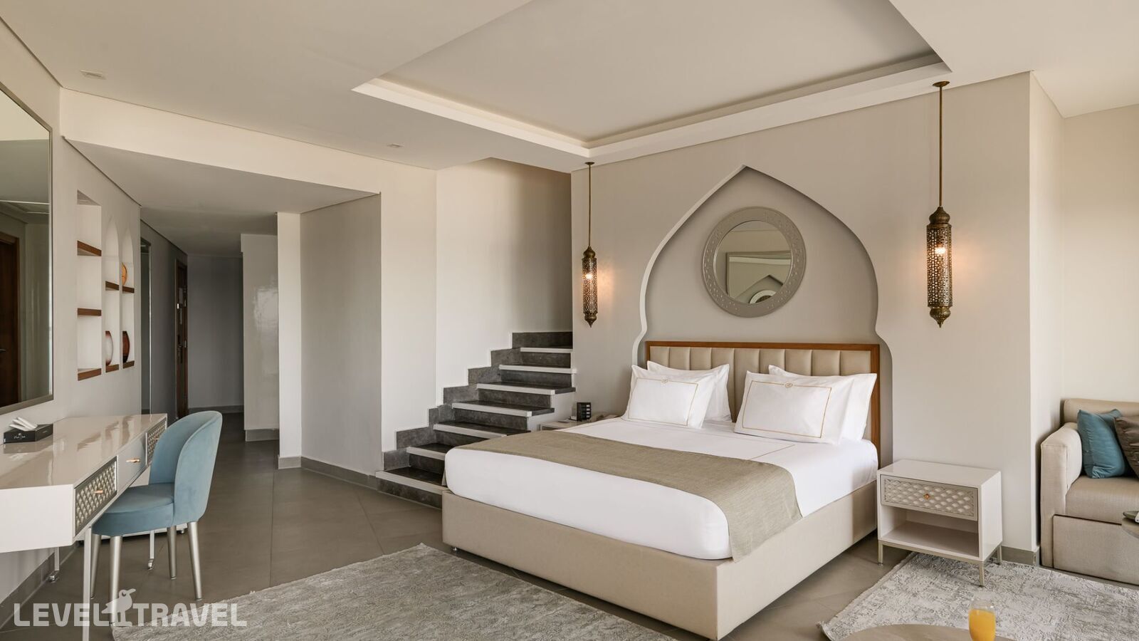 фотографии номера Двухуровневый люкс с джакузи отеля Sunrise Remal Resort в Египет(Рас-Насрани) - фото №2