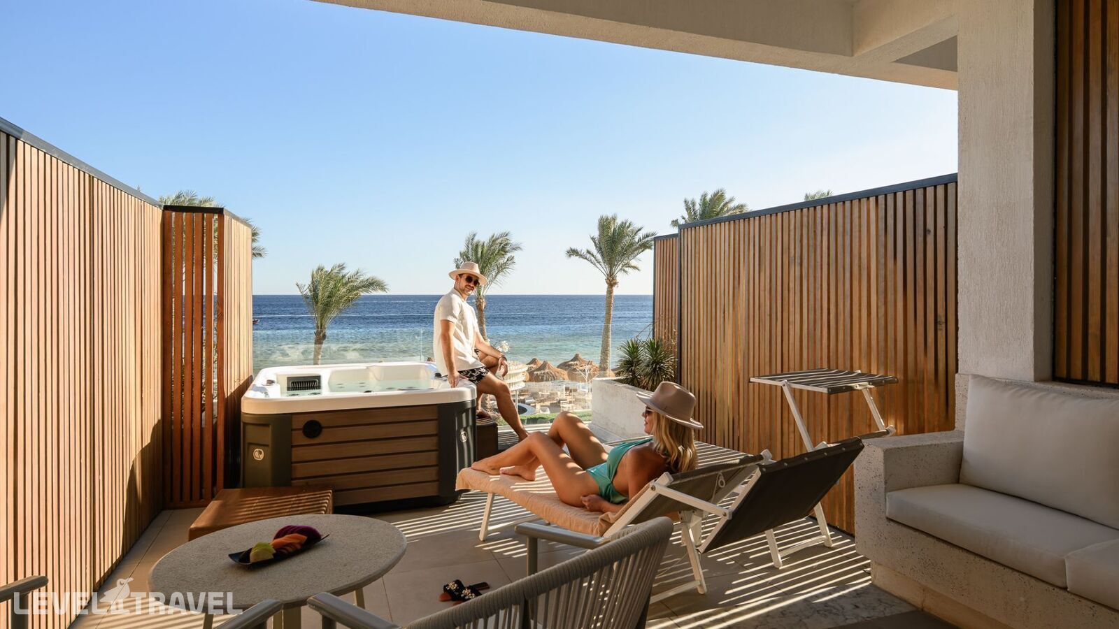 фотографии номера Люкс с джакузи отеля Sunrise Remal Resort в Египет(Рас-Насрани) - фото №2