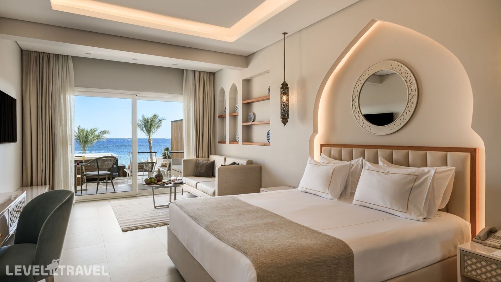фотографии номера Люкс с джакузи отеля Sunrise Remal Resort в Египет(Рас-Насрани) - фото №3