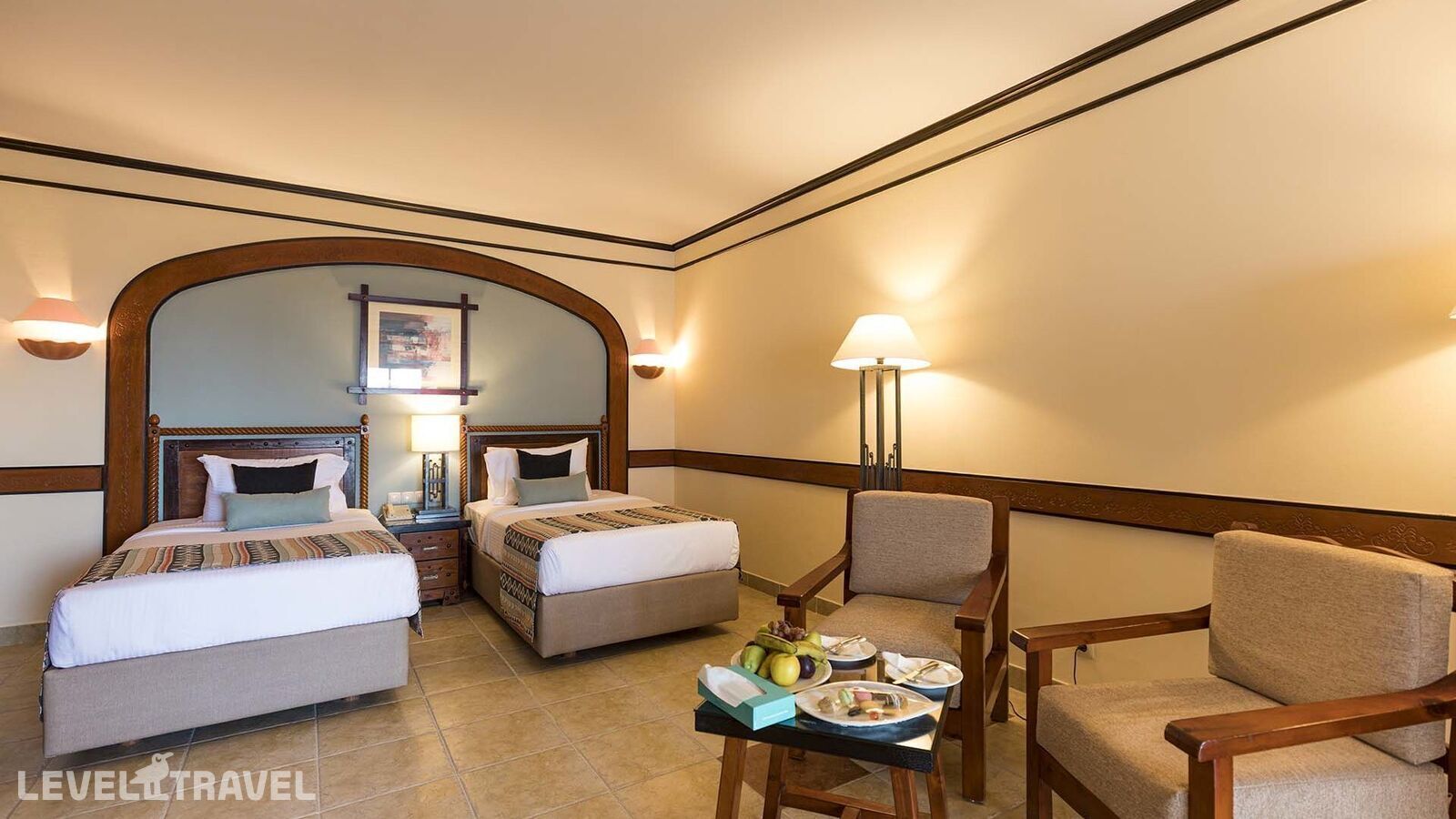 фотографии номера Семейный (двухъярусная кровать) отеля Sunrise Remal Resort в Египет(Рас-Насрани) - фото №1