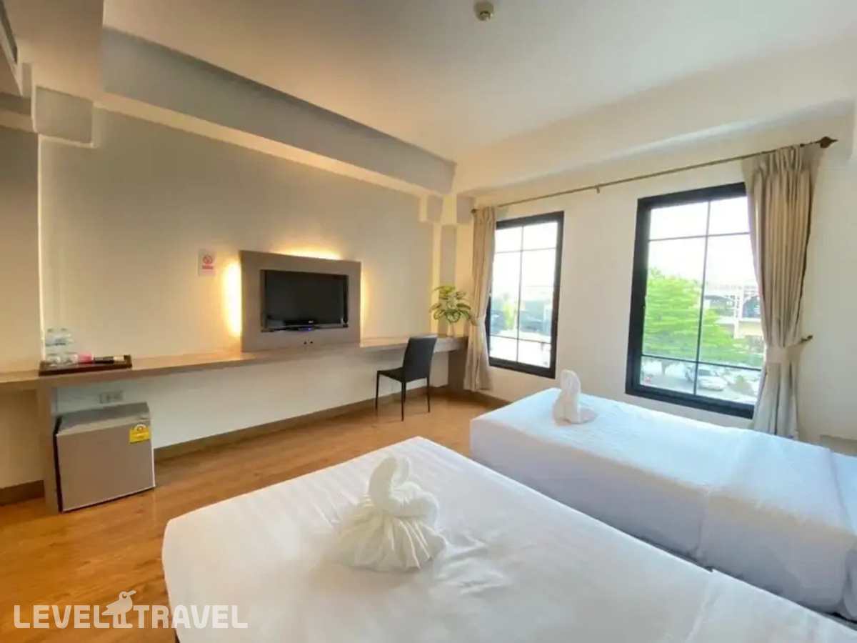 фотографии номера Экономичный (две односпальные кровати) отеля View Dee BKK Airport Residence в Таиланд(Бангкок) - фото №6