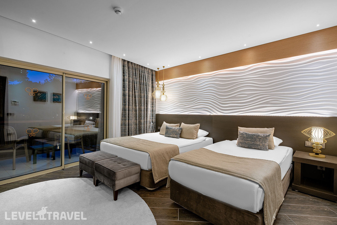 фотографии номера Клубный семейный комфорт отеля Papillon Belvil Hotel в Турция(Кадрие) - фото №2