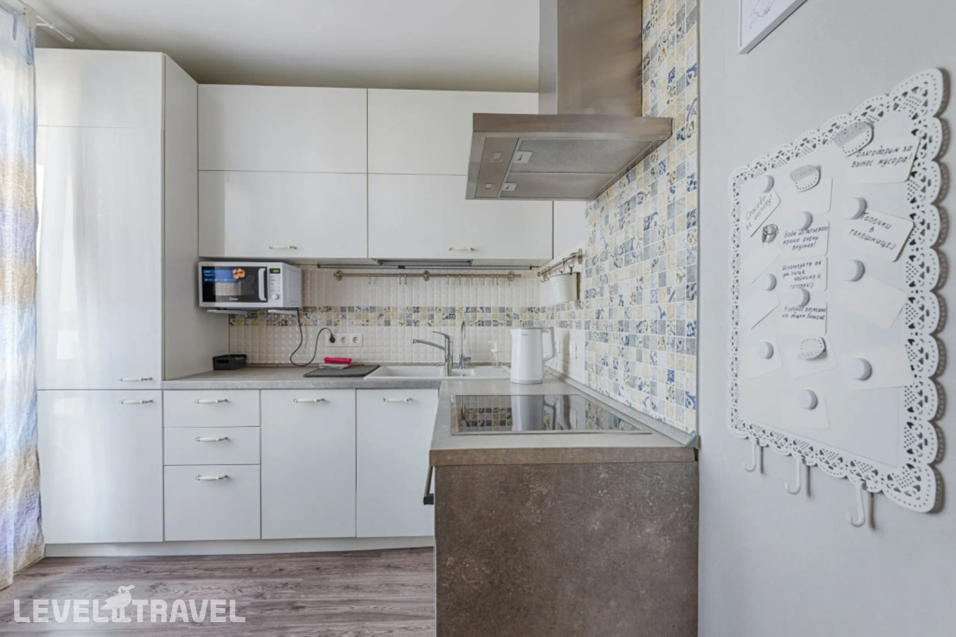 фотографии номера Улучшенные апартаменты с балконом отеля Квартира Athome Apartments Аэродромная в Беларусь(Октябрьский район) - фото №9