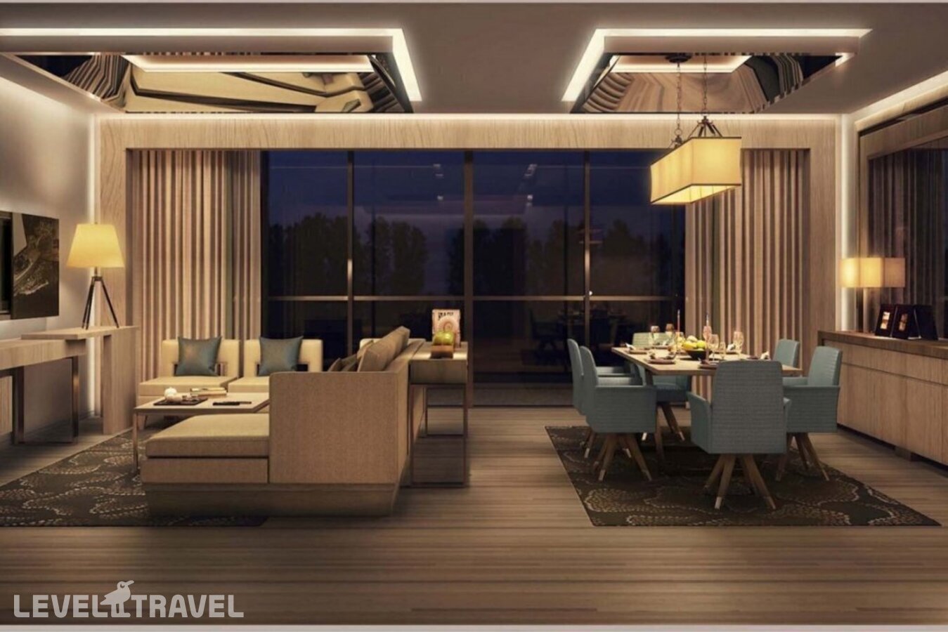фотографии номера Люкс президентский отеля Royal M Hotel & Resort Abu Dhabi в ОАЭ(Абу-Даби) - фото №6