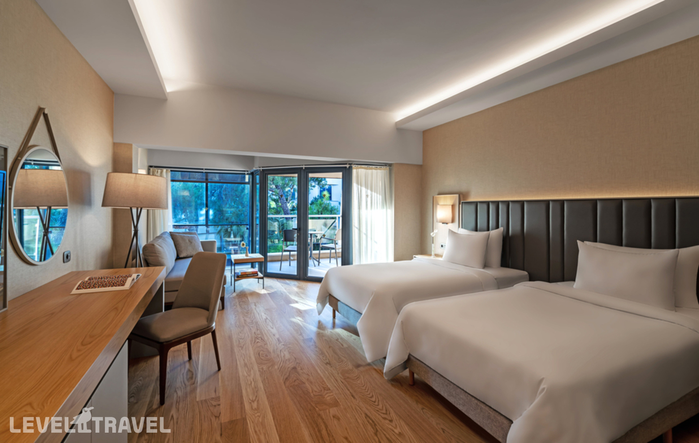 фотографии номера Улучшенный номер отеля Rixos Sungate Hotel в Турция(Бельдиби) - фото №3
