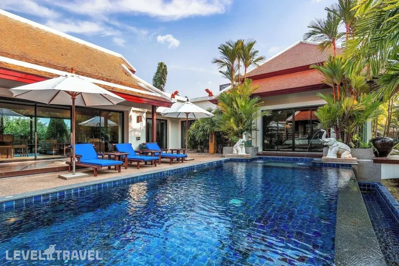 Вилла Luxury с 3 комнатами с видом на бассейн — фото 11