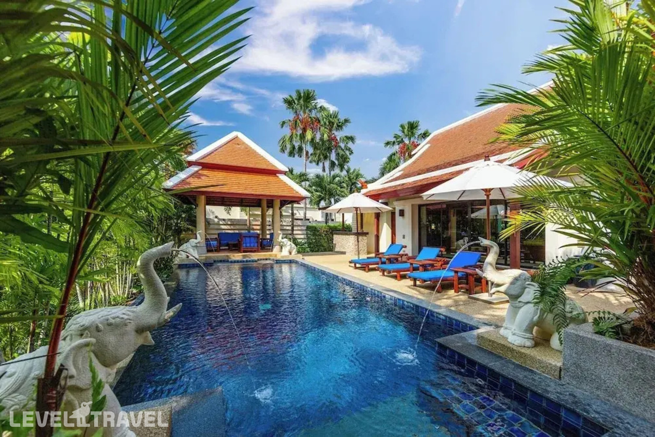 Вилла Luxury с 3 комнатами с видом на бассейн — фото 10