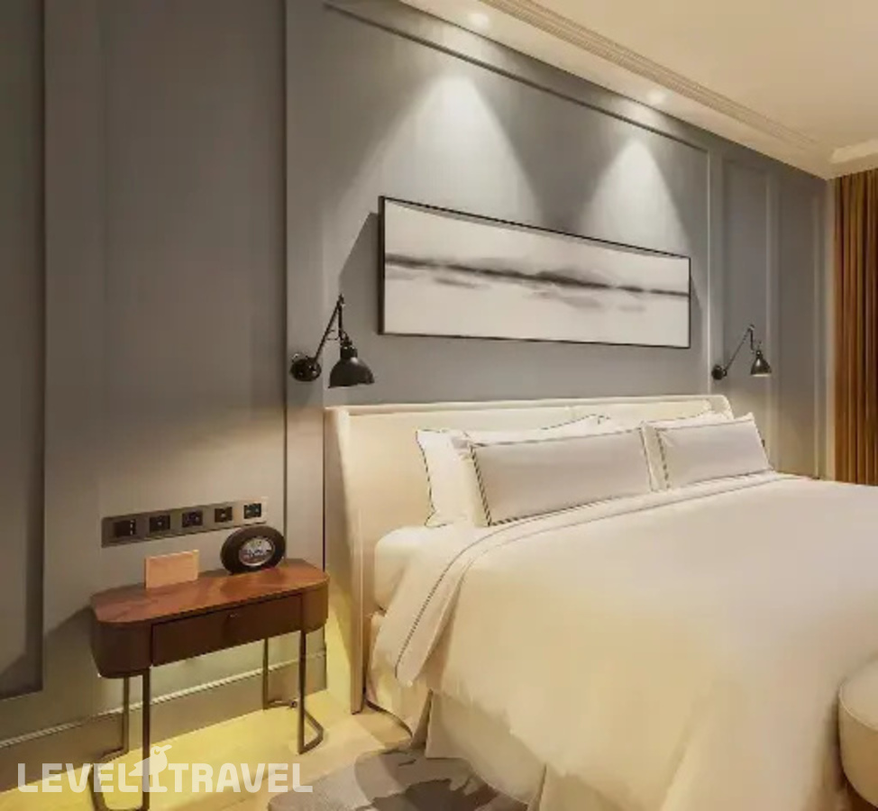 фотографии номера Люкс с террасой отеля Meliá Shanghai Parkside в Китай(Шанхай) - фото №1