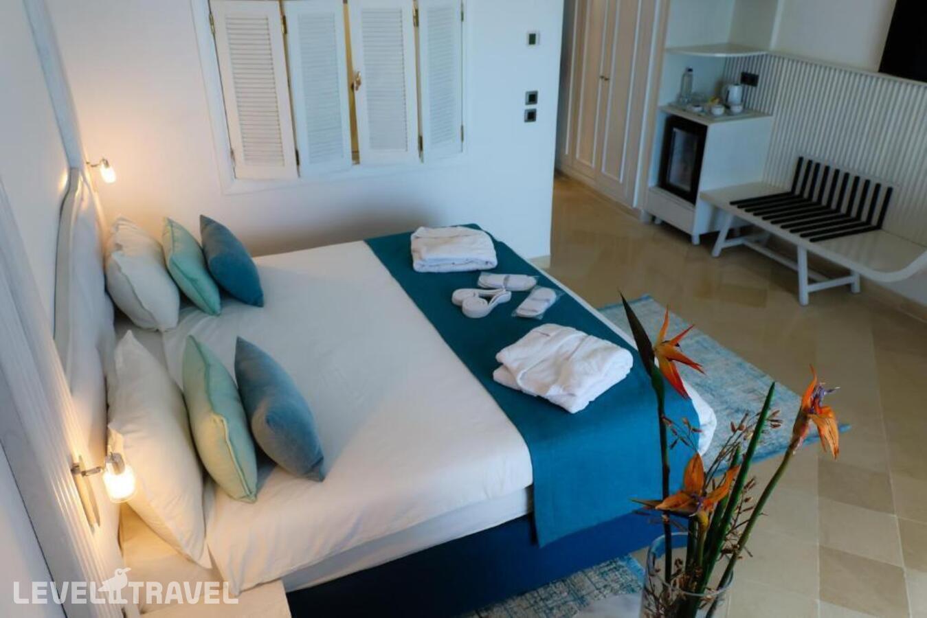 фотографии номера Улучшенный с видом на бассейн отеля Vincci Saphir Palace & Spa (Ex. Saphir Palace & Spa Hammamet) в Тунис(Ясмин) - фото №1