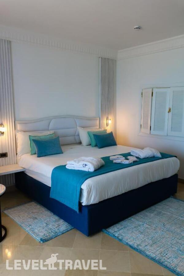 фотографии номера Улучшенный с видом на море отеля Vincci Saphir Palace & Spa (Ex. Saphir Palace & Spa Hammamet) в Тунис(Ясмин) - фото №4