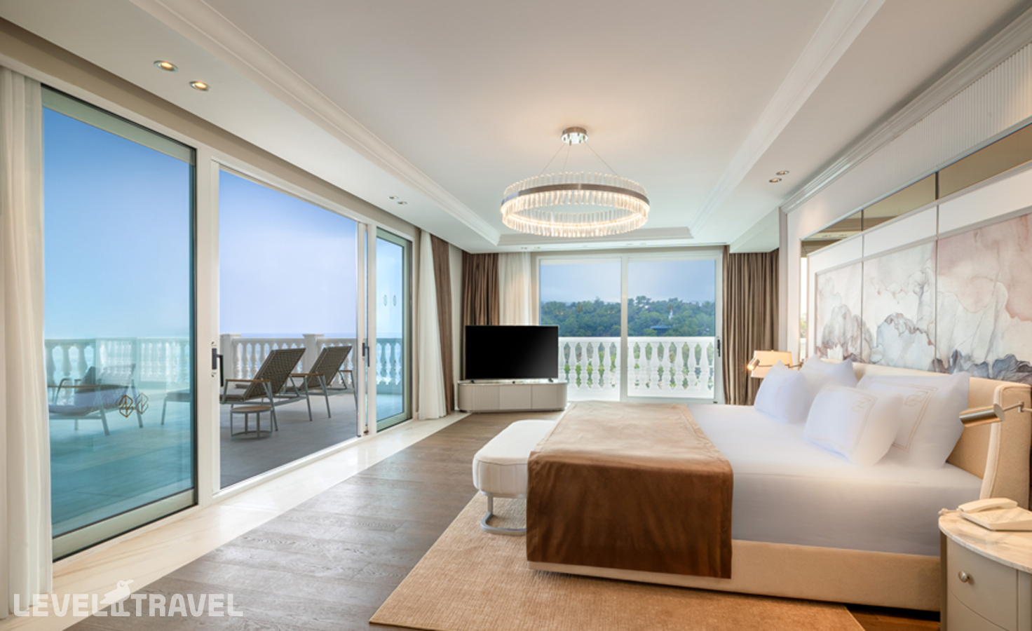 фотографии номера Семейный люкс Serenita с видом на море отеля Nirvana Dolce Vita (Ex. Amara Dolce Vita Luxury) в Турция(Текирова) - фото №2