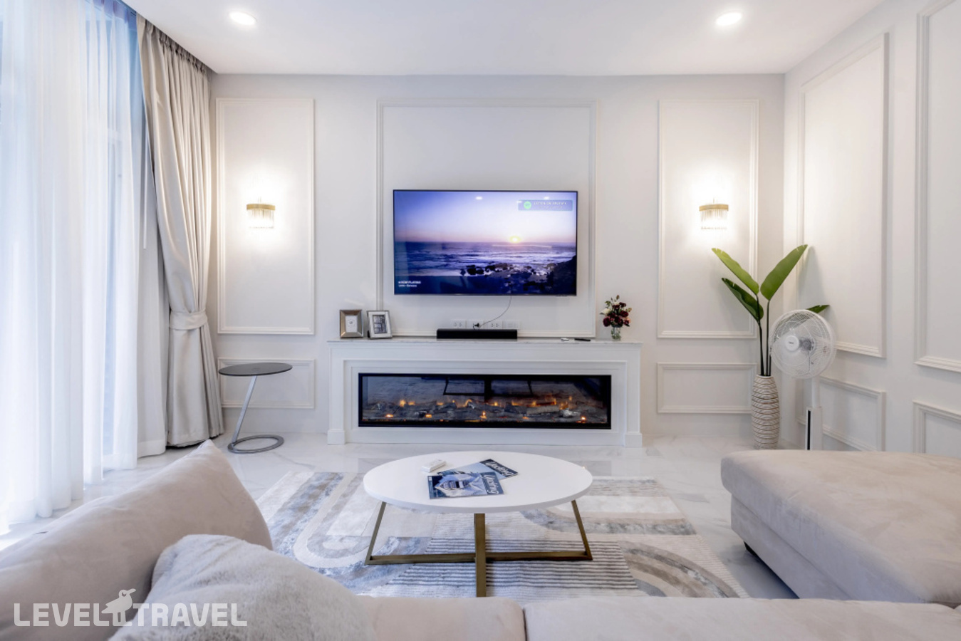 Четырёхместные апартаменты Luxury с 3 комнатами — фото 1