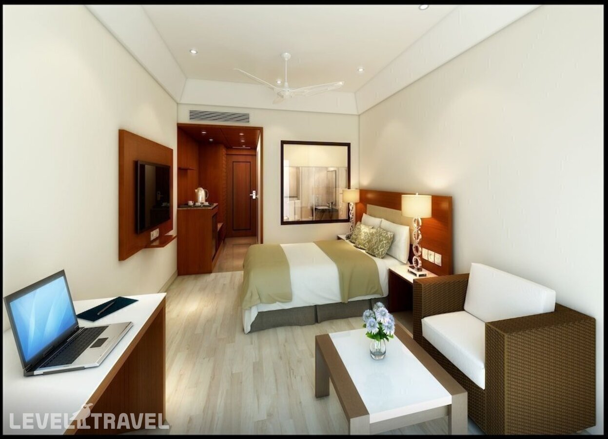 фотографии номера Делюкс с видом на бассейн отеля Sobit Sarovar Portico Goa Palolem в Индия(Палолем) - фото №5