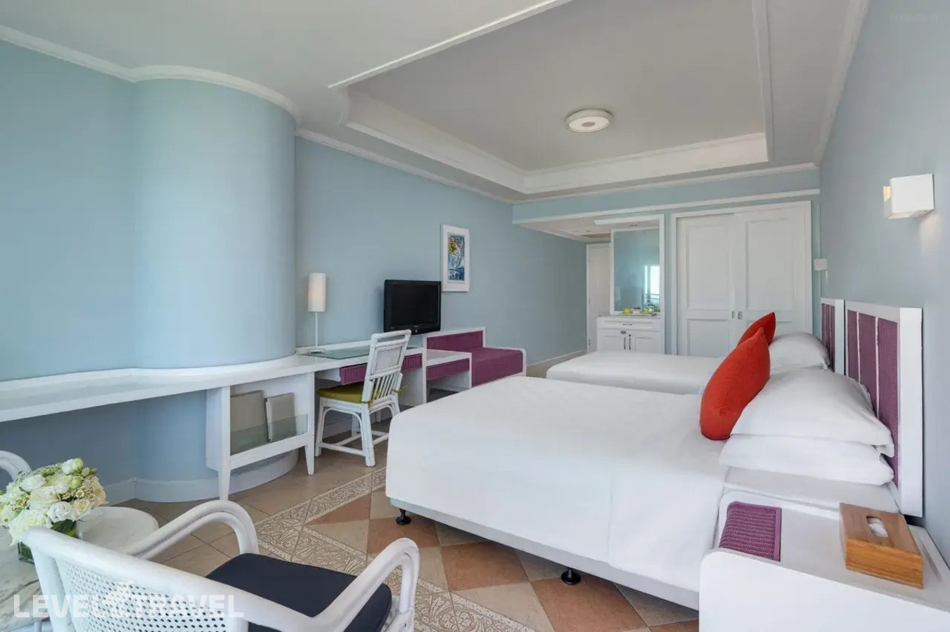 фотографии номера Стандартный с видом на сад (две односпальные кровати) отеля Sunshine Resort Intime Sanya в Китай(Дадунхай Бэй) - фото №3