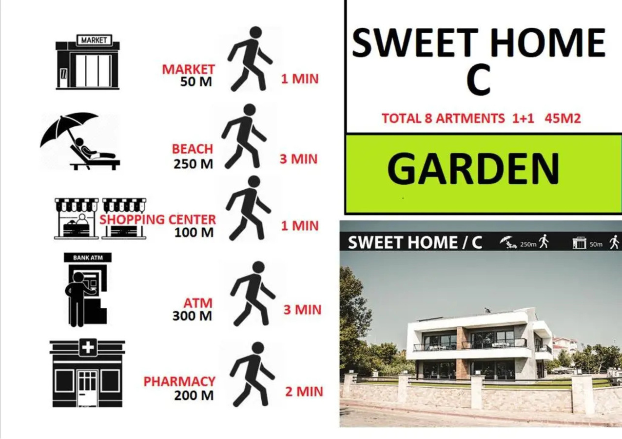 фотографии номера Апартаменты отеля Sweet Home Kemer Apartments в Турция(Чамьюва) - фото №12