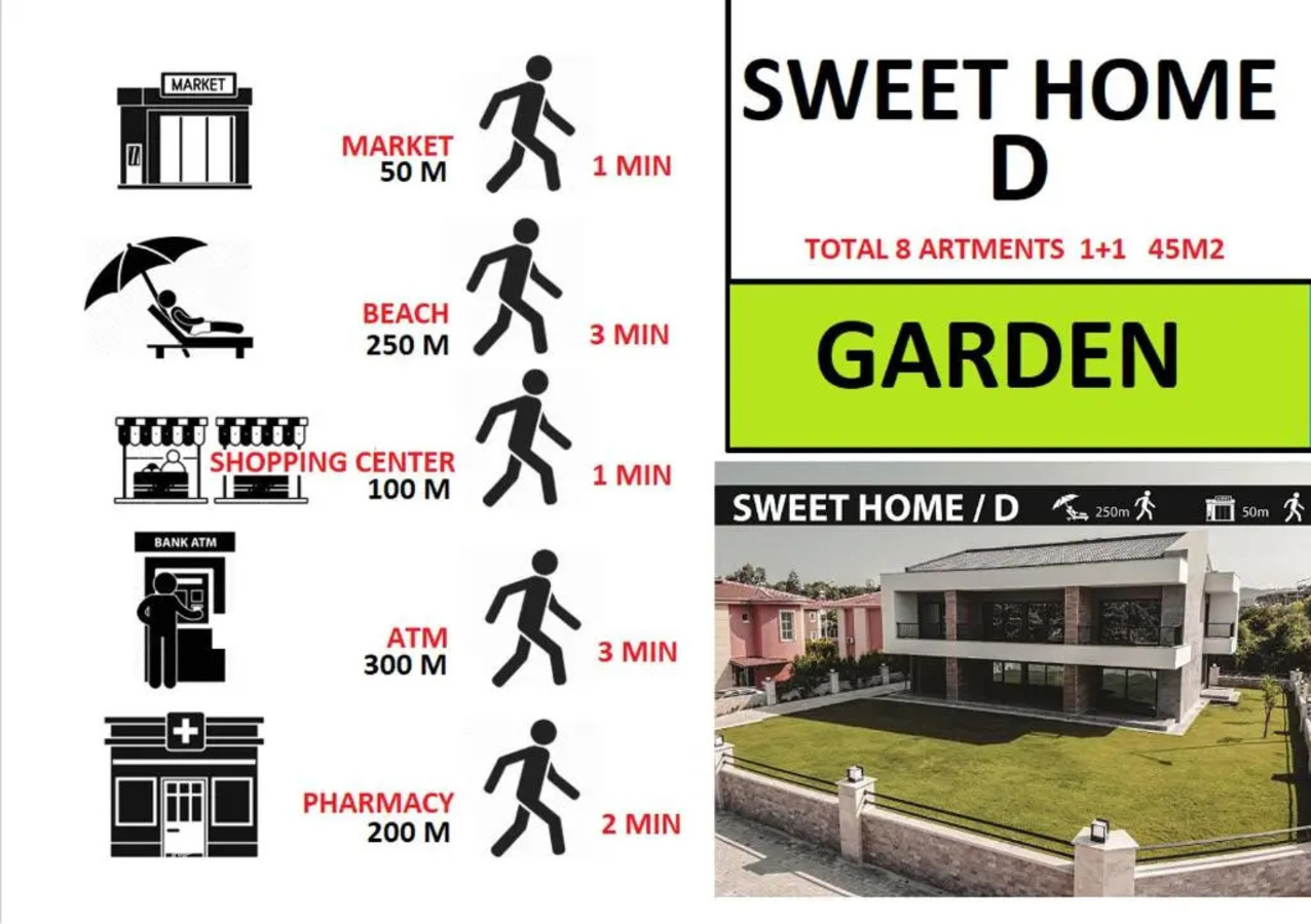 фотографии номера Апартаменты отеля Sweet Home Kemer Apartments в Турция(Чамьюва) - фото №10