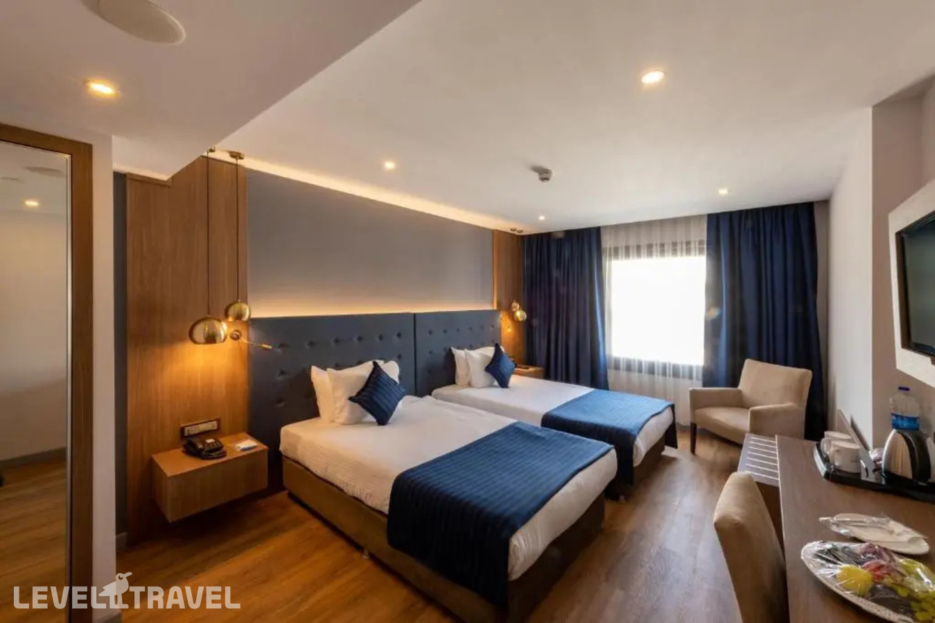 фотографии номера Стандартный (две односпальные кровати) отеля Nova Plaza Crystal Hotel в Турция(Бейоглу) - фото №9