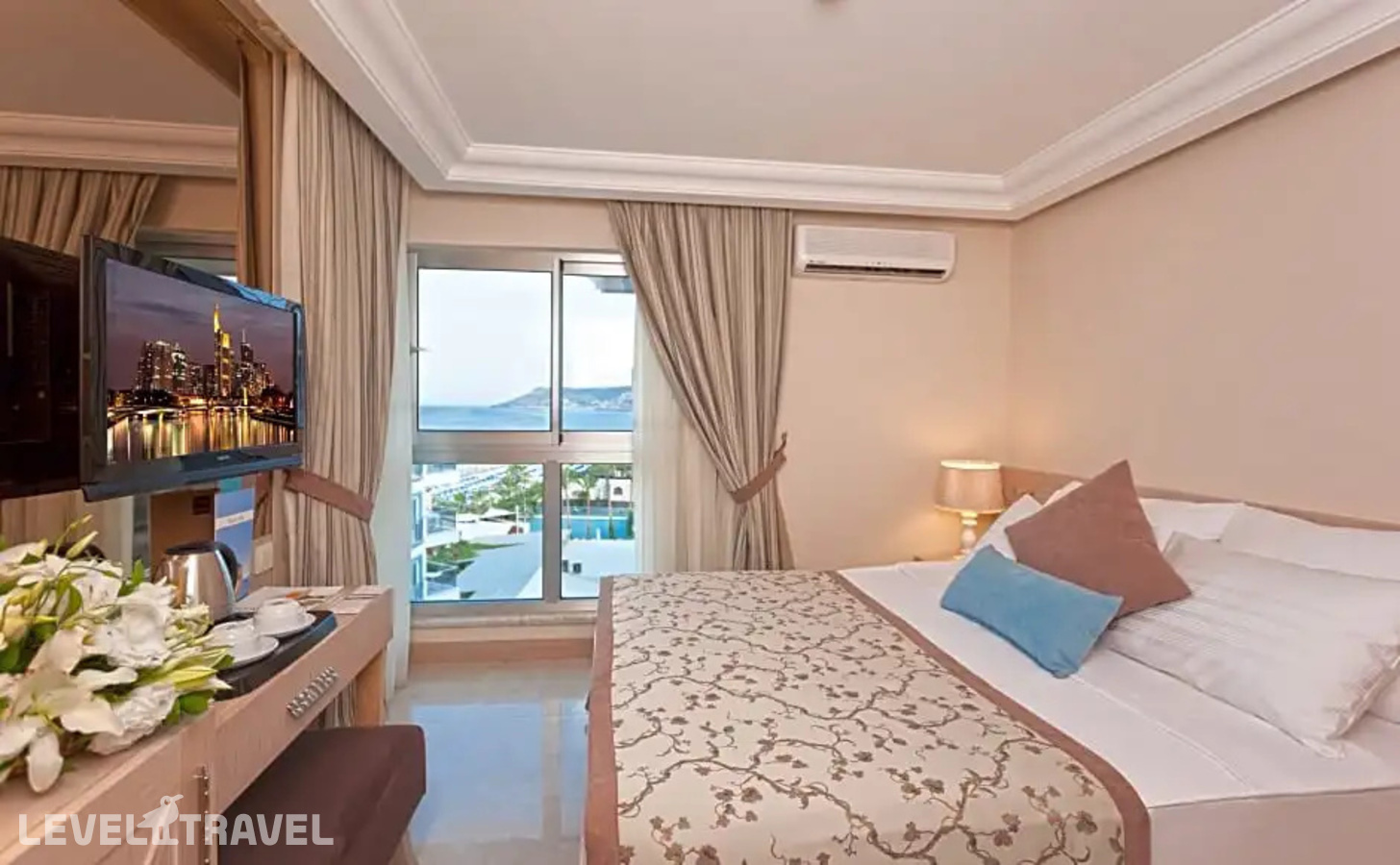 фотографии номера Стандартный с частичным видом на море отеля Xperia Saray Beach Hotel в Турция(Аланья - центр) - фото №1