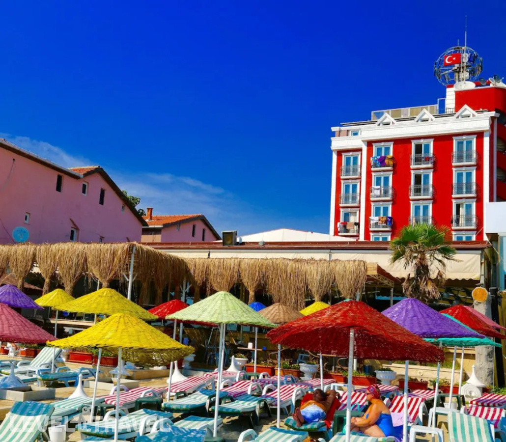 фотографии номера Делюкс с видом на море отеля Blue World Hotel в Турция(Бююкчекмедже) - фото №1