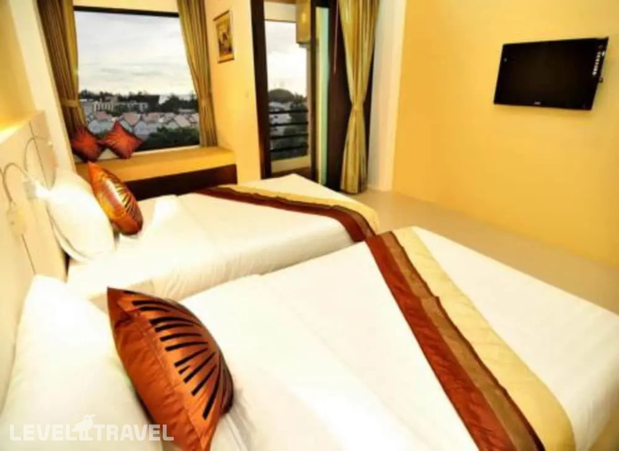 фотографии номера Стандартный (две односпальные кровати) отеля The Blueco Hotel в Таиланд(Ката Бич) - фото №4