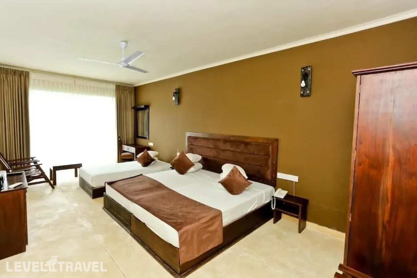 фотографии номера Делюкс с видом на море отеля Golden Star Beach Hotel в Шри-Ланка(Негомбо) - фото №7