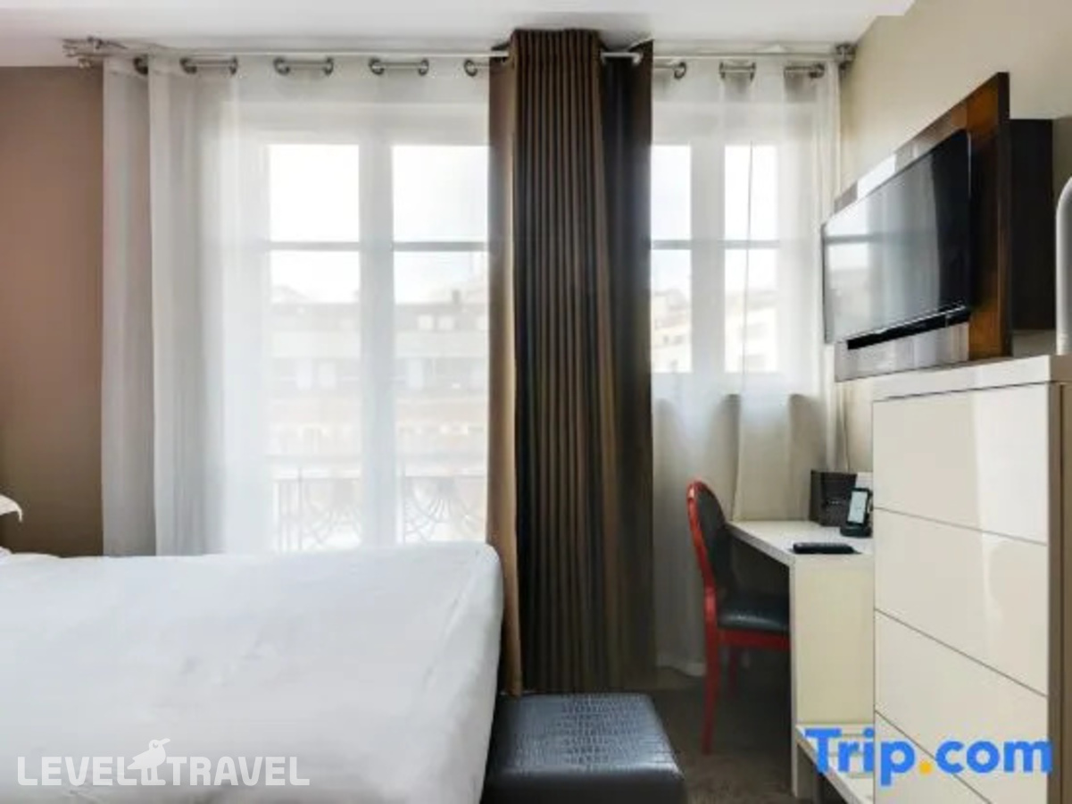 фотографии номера Стандартный (две односпальные кровати) отеля Pavillon Nation Hotel в Франция(11 округ Парижа) - фото №2