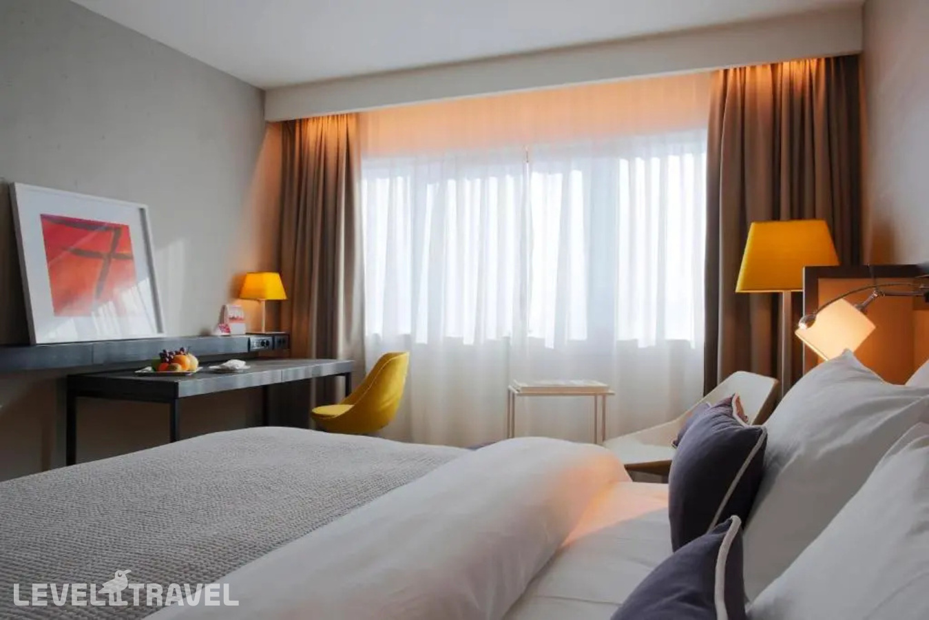 фотографии номера Стандартный (две односпальные кровати) отеля Crowne Plaza Belgrade в Сербия(Белград) - фото №1